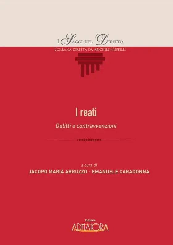 Copertina del volume I reati. Delitti e contravvenzioni